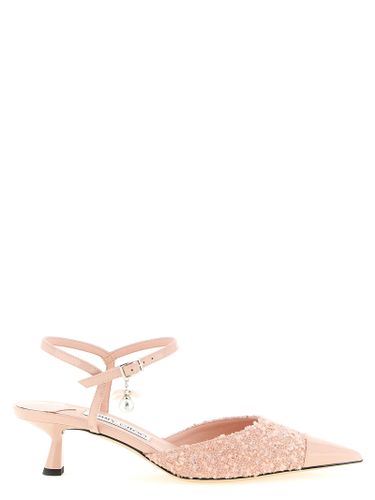 Tencel Mid Heel Women's Pumps - Jimmy Choo - Modalova