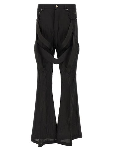 Copper Flared Men's Pants - Rick Owens - Modalova