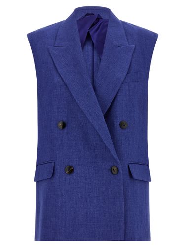Linen Sleeveless Women's Jacket - Max Mara - Modalova