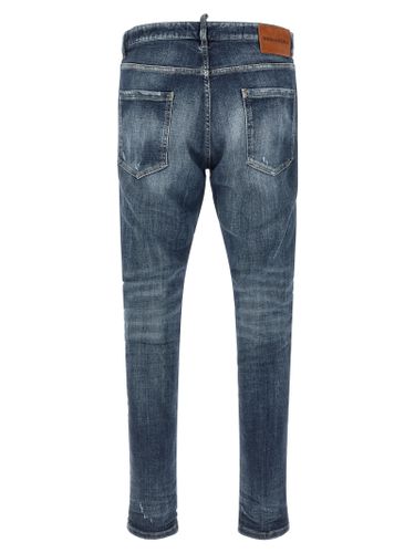 Cotton Slim Fit Men's Jeans - Dsquared² - Modalova