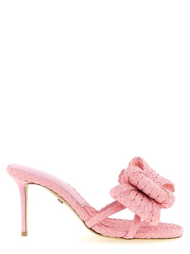 Raffia Stiletto Heel Women's Sandals - MACH & MACH - Modalova