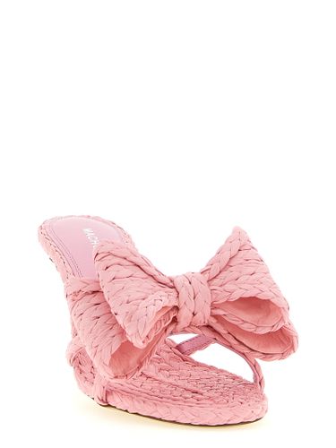 Raffia Stiletto Heel Women's Sandals - MACH & MACH - Modalova