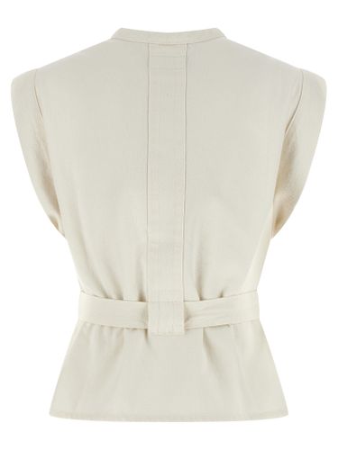 Cotton Sleeveless Women's Jacket - Lemaire - Modalova