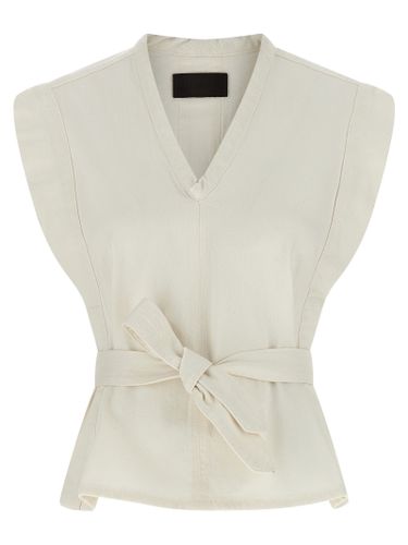 Cotton Sleeveless Women's Jacket - Lemaire - Modalova