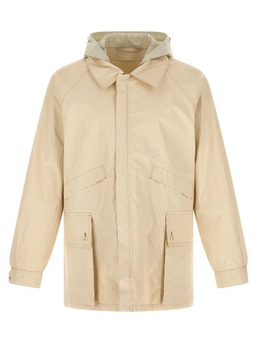 Linen Shell Men's Jacket - Lemaire - Modalova
