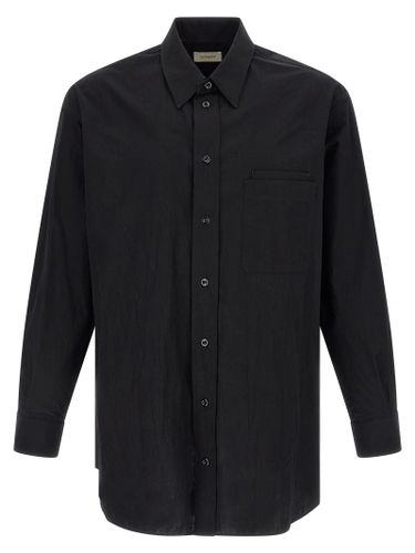 Lemaire Black Cotton Men's Blouse - Lemaire - Modalova
