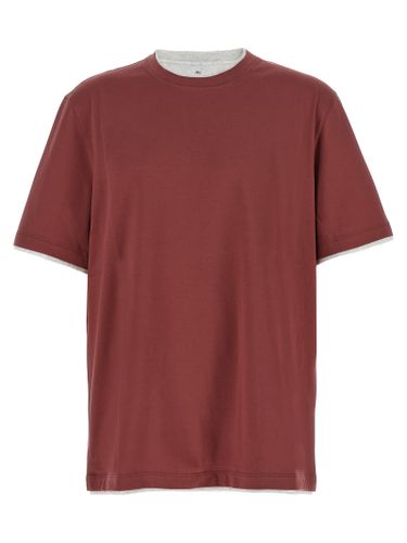 Cotton Men's T-Shirt - Brunello Cucinelli - Modalova