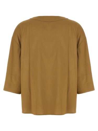Max Mara Beige Linen Women's Blouse - Max Mara - Modalova
