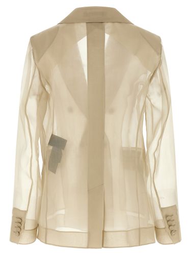 Max Mara Beige Silk Women's Blazer - Max Mara - Modalova