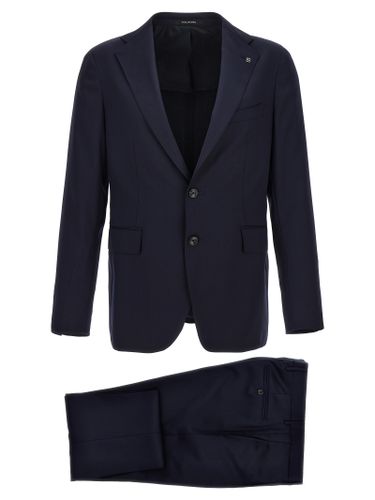 Virgin Wool Two-Piece Men's Suit - Tagliatore - Modalova