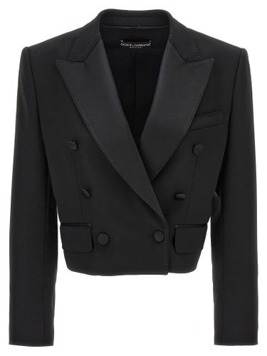 Virgin Wool Women's Blazer - Dolce & Gabbana - Modalova