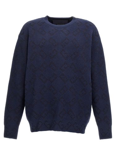 Givenchy Blue Wool Men's Cardigan - Givenchy - Modalova