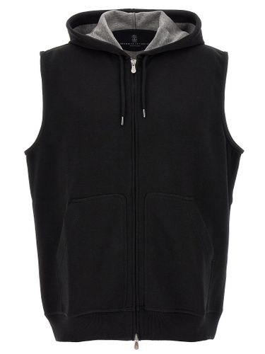Cotton Sleeveless Men's Jacket - Brunello Cucinelli - Modalova