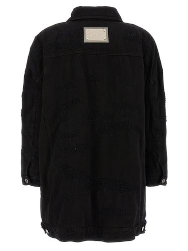 Cotton Denim Women's Jacket - Dolce & Gabbana - Modalova