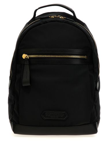 Polyester Men's Backpack - Tom Ford - Modalova