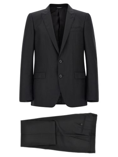 Virgin Wool Two-Piece Men's Suit - Dolce & Gabbana - Modalova