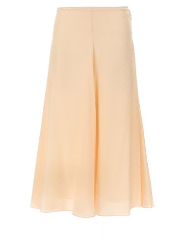 Silk Midi Women's Skirt - Fendi - Modalova