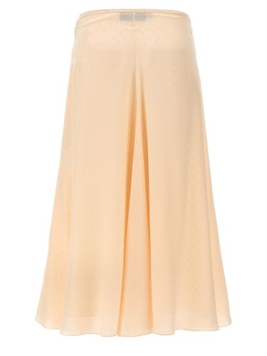 Silk Midi Women's Skirt - Fendi - Modalova