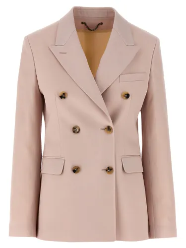 Virgin Wool Women's Blazer - Golden Goose - Modalova