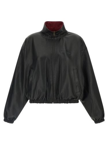 Lamb Leather Leather Women's Jacket - Balenciaga - Modalova