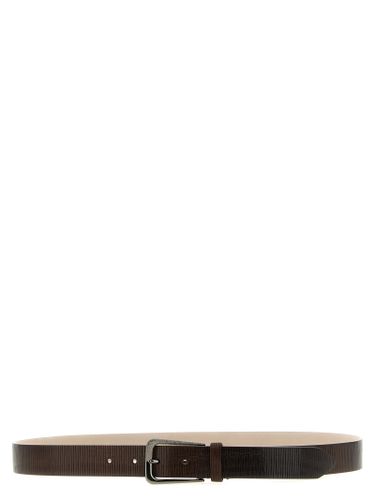 Leather Regular Women's Belt - Brunello Cucinelli - Modalova