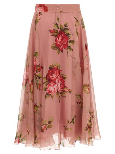 Silk Midi Women's Skirt - Dolce & Gabbana - Modalova
