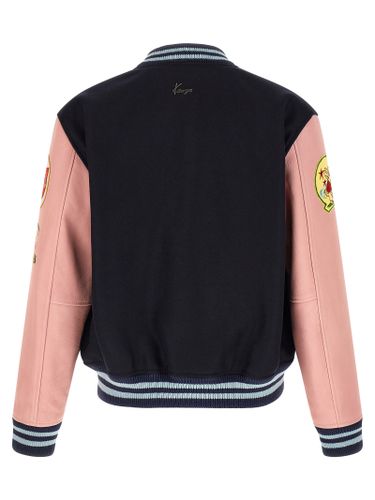 Kenzo Multicolor Wool Men's Bomber - Kenzo - Modalova