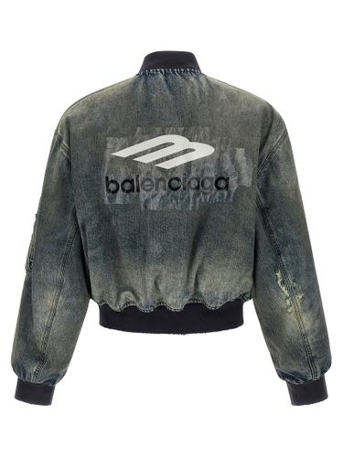 Polyester Men's Bomber - Balenciaga - Modalova