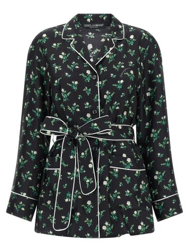 Silk Women's Blouse - Dolce & Gabbana - Modalova