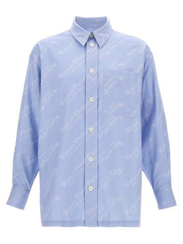 Kenzo Blue Cotton Men's Blouse - Kenzo - Modalova