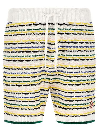 Cotton Bermuda Men's Shorts - Casablanca - Modalova