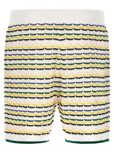 Cotton Bermuda Men's Shorts - Casablanca - Modalova