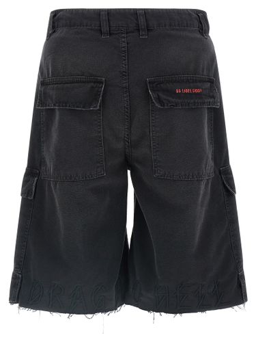 Cotton Bermuda Men's Shorts - 44 Label Group - Modalova