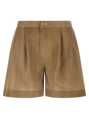 Polyester Bermuda Women's Shorts - Ermanno Scervino - Modalova