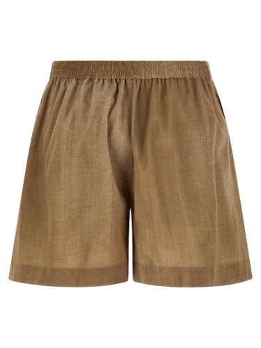 Polyester Bermuda Women's Shorts - Ermanno Scervino - Modalova