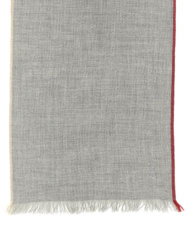 Virgin Wool Men's Scarf - Brunello Cucinelli - Modalova