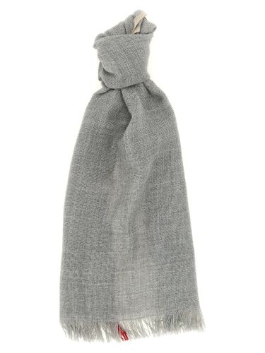 Virgin Wool Men's Scarf - Brunello Cucinelli - Modalova