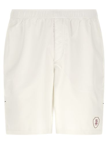 Polyester Bermuda Men's Shorts - Brunello Cucinelli - Modalova