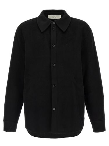 SÉFR Black Wool Men's Blouse - SÉFR - Modalova