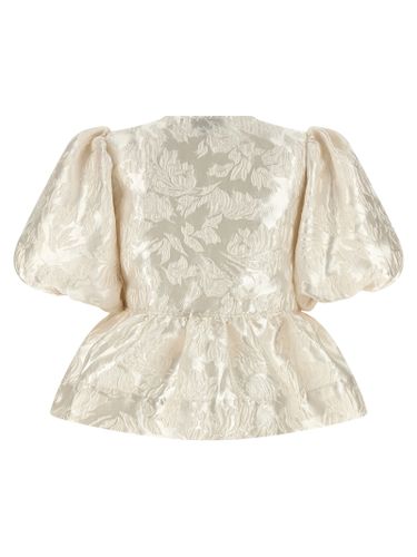 Polyester Women's Blouse - Ganni - Modalova