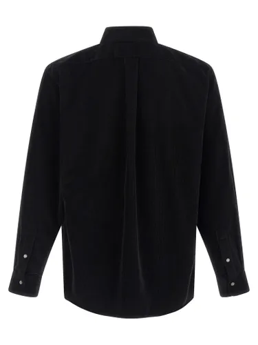 Fendi Black Cotton Men's Blouse - Fendi - Modalova