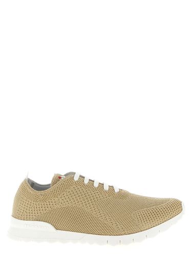 Cotton Athletic Men's Sneakers - Kiton - Modalova