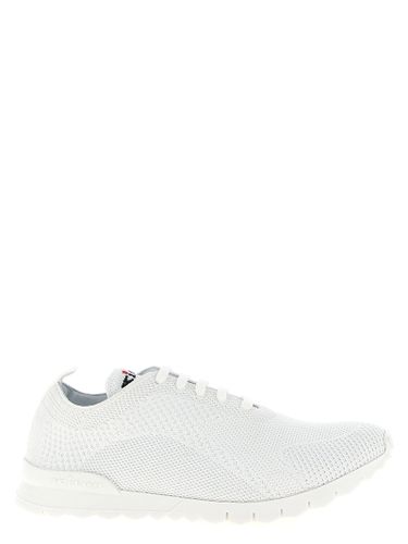 Cotton Athletic Men's Sneakers - Kiton - Modalova