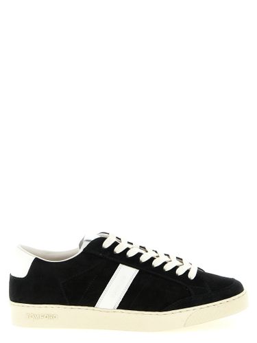 Leather Low Top Men's Sneakers - Tom Ford - Modalova