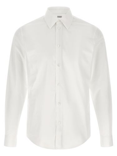 Burberry White Cotton Men's Blouse - Burberry - Modalova