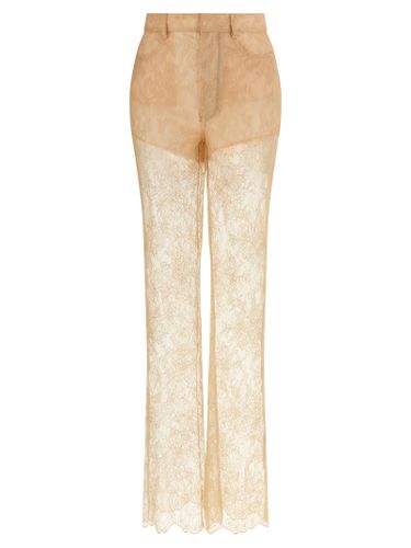 Polyamide Flared Women's Pants - Giuseppe Di Morabito - Modalova