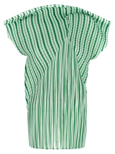 Polyester Pattern Women's Shirt - Issey Miyake - Modalova