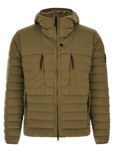 Polyamide Full-Length Men's Jacket - Stone Island - Modalova