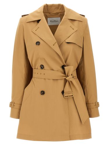 Max Mara Brown Cotton Women's Coat - Max Mara - Modalova