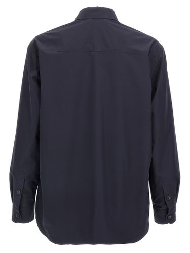 Brioni Blue Silk Men's Jacket - Brioni - Modalova